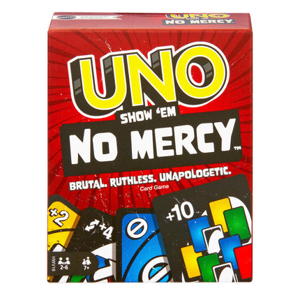 Mattel Toys Uno Cards No Mercy