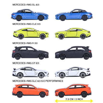 Majorette Mercedes-Amg Premium 5 Cars Set