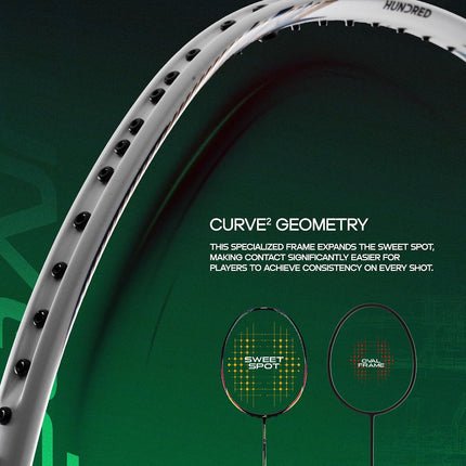 Hundred Hyfonic-1 Badminton Racquet