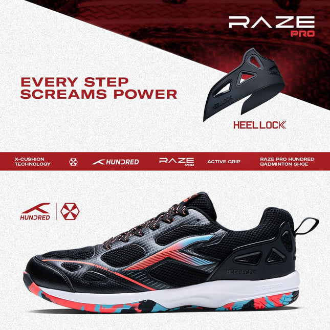 Hundred Raze Pro Badminton Shoe