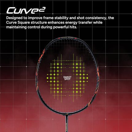 Hundred Power Storm Badminton Racquet