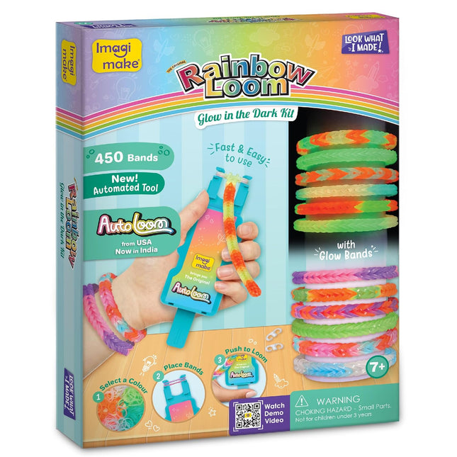 Imagimake Rainbow Loom Glow in the Dark