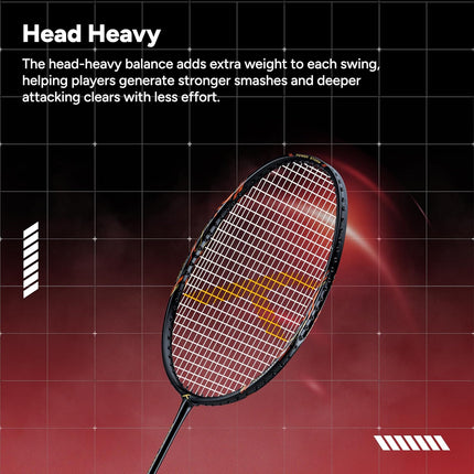 Hundred Power Storm Badminton Racquet