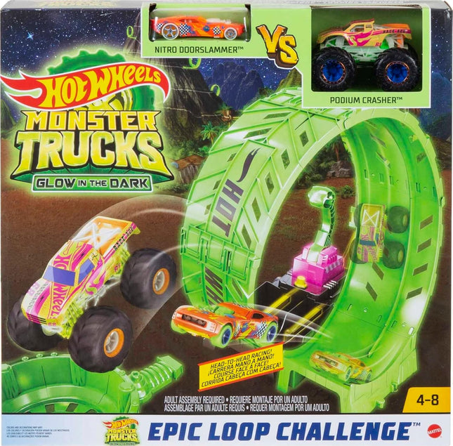 Mattel Toys Monster Trucks Epic Loop Challenge Playset