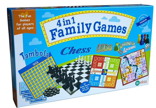 BH 4in1 Family Game Board Game