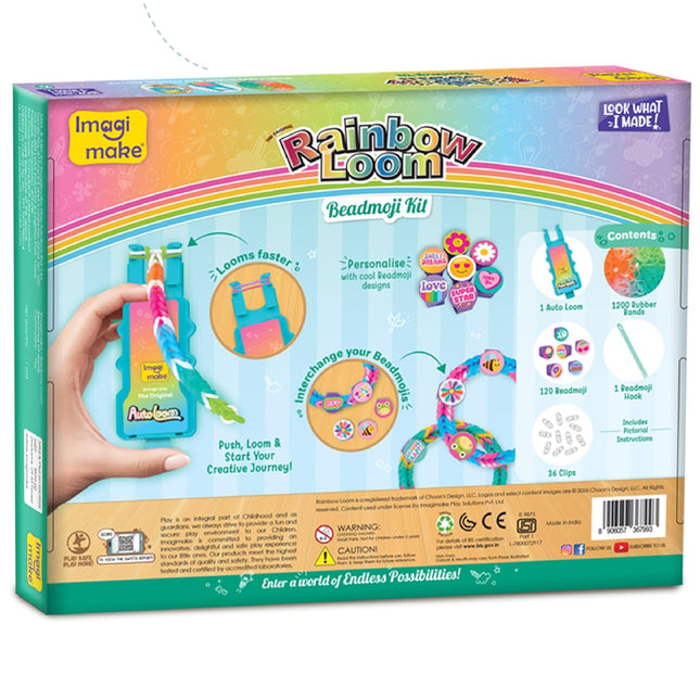 Imagimake Rainbow Loom Beadmoji Kit