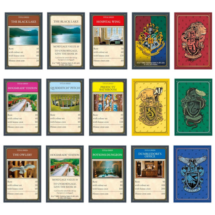 Hasbro Monopoly Board Game Harry Potter