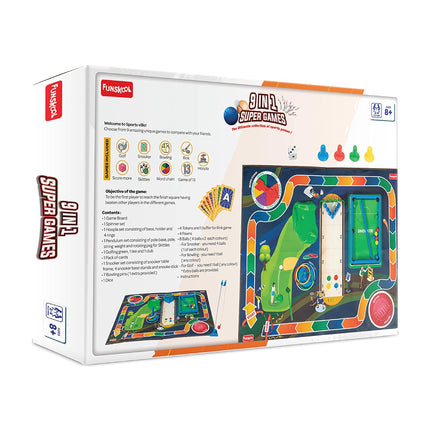 Funskool Super Games 9 in 1