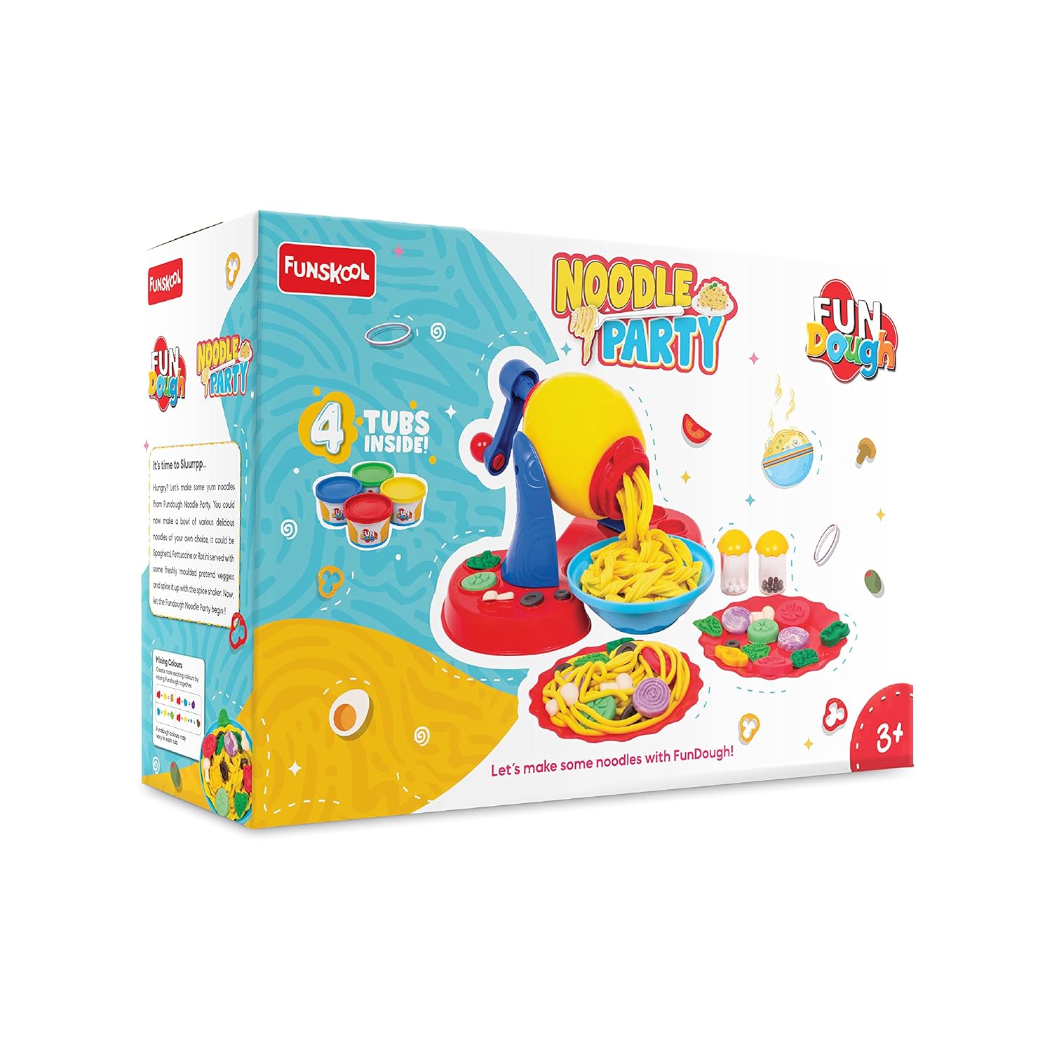 Funskool Fun Dough Noodle Party – Romjee Sports Llp