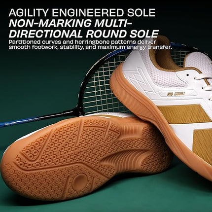 Nivia Mid Court Badminton Shoes