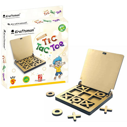 Kraftsman Wooden Tic Tac Toe
