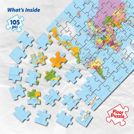 Funskool World Map Puzzle