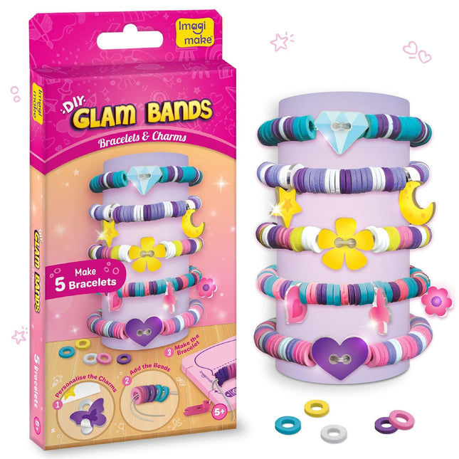 Imagimake Glam Beads Make Bracelets