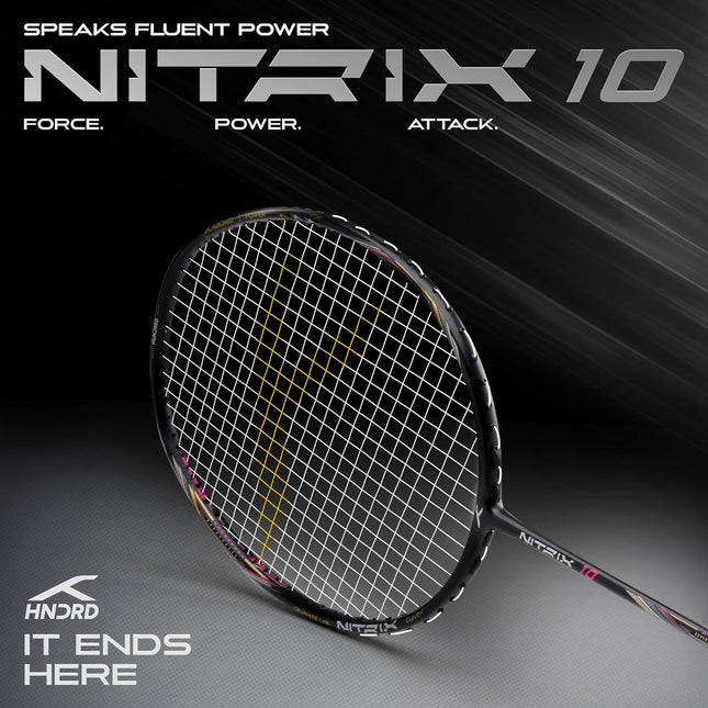 Hundred Nitrix 10 Badminton Racquet