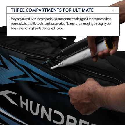 Hundred KB Urban Pod Badminton Kit Bag