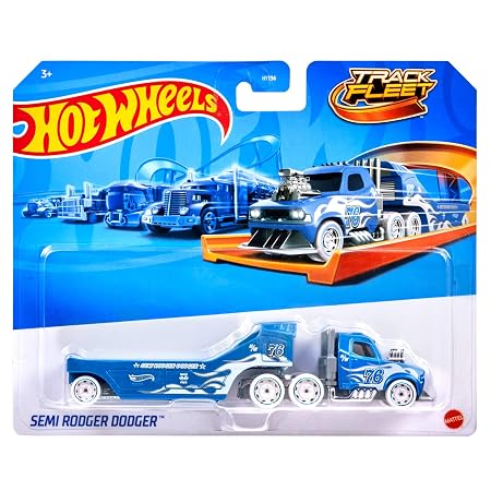 Mattel Hotwheels Truck Track Fleet
