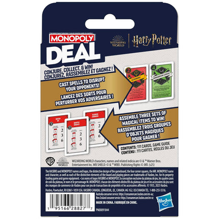 Hasbro Monopoly Deal Harry Potter