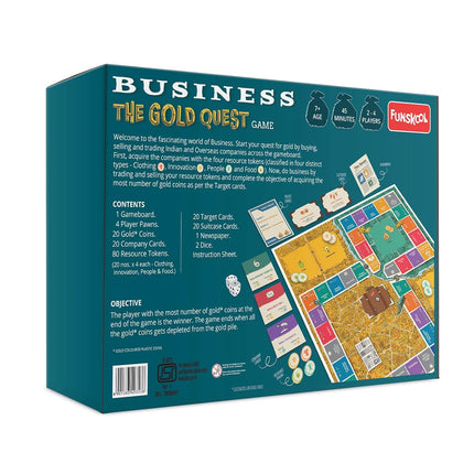 Funskool Business Game The Gold Quest