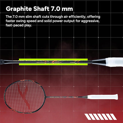Hundred Power Storm Badminton Racquet
