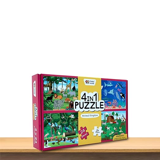 Happy Hands 4 In 1 Puzzle