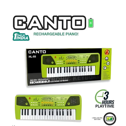 Canto Rechargeable Piano Electronic Keyboard