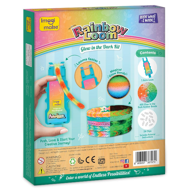 Imagimake Rainbow Loom Glow in the Dark