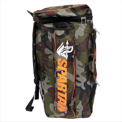 Spartan Camouflage Cricket Kit Bag with Wheel