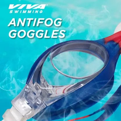 Viva Swimming Counrty Anti Fog Googgle (Junior, USA)