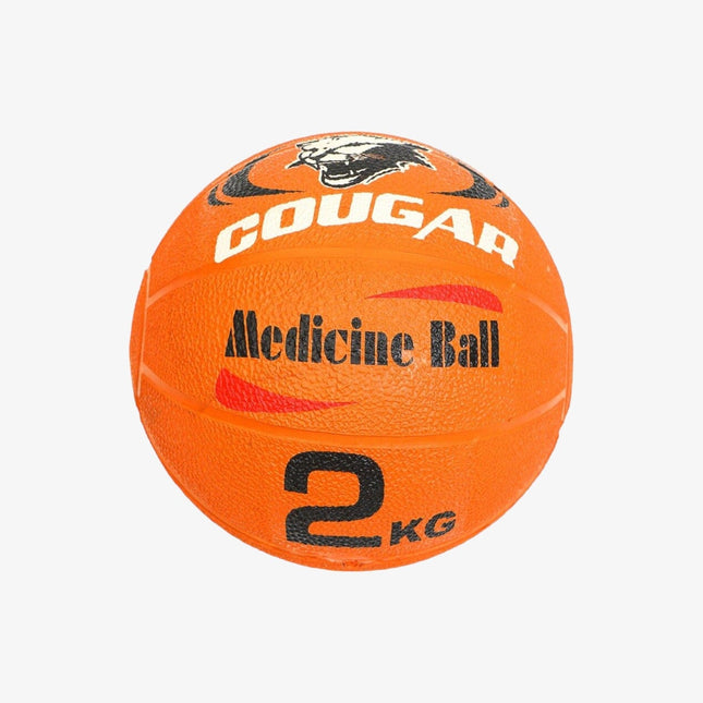 Cougar High Grip Rubber Moulded Medicine Ball (1Kg, 2Kg, 3Kg, 4Kg)