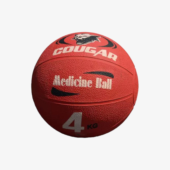 Cougar Rubber Moulded Medicine Ball (1Kg, 2Kg, 3Kg, 4Kg)