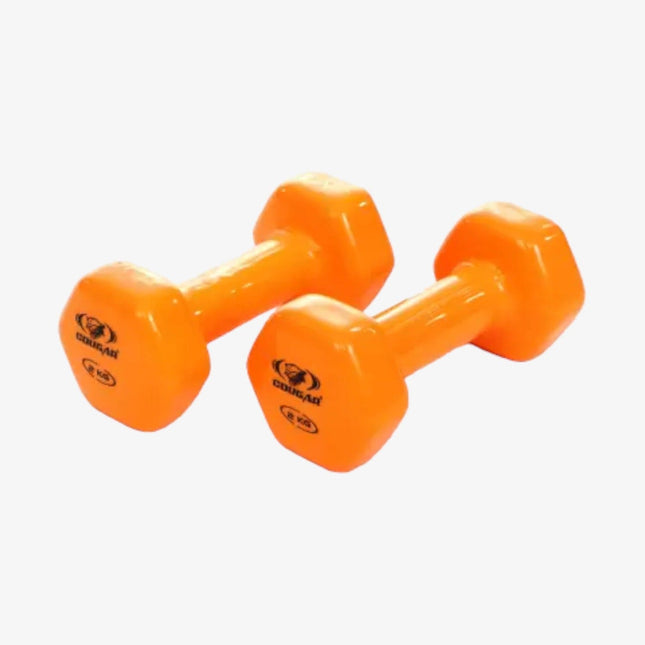 COUGAR Vinyl Dumbbell (1Kg, 2Kg, 3Kg, 4Kg, 5Kg)Pc