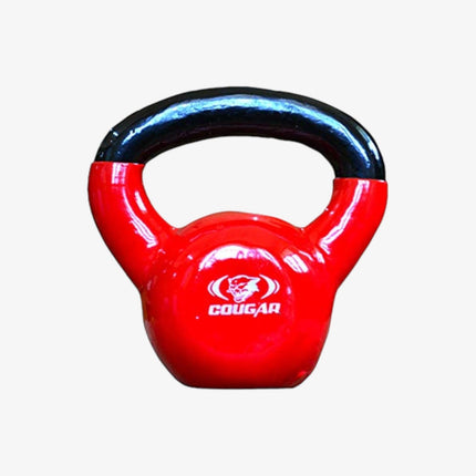 Cougar Vinyl Kettlebell for Home Gym (2kg, 4Kg, 6Kg, 8Kg)