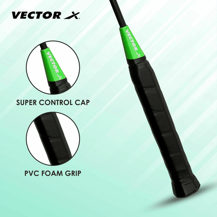 Vector X VXB-7022 Badminton Racquet for Adults (Multicolor)