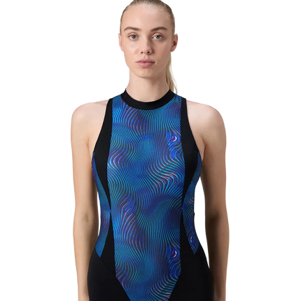 Speedo AF Printed Highneck Legsuit