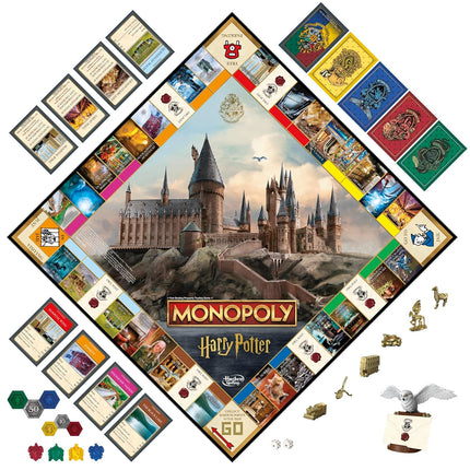 Hasbro Monopoly Board Game Harry Potter