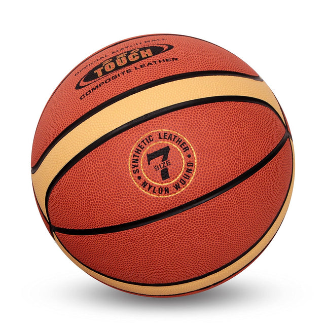 Nivia Pro-Touch Leather Pasted Basketball Ball