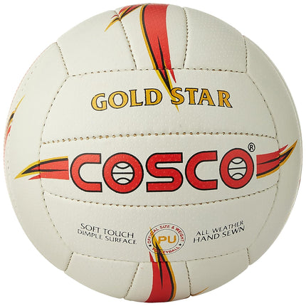 Cosco Leather Volleyball Gold Star