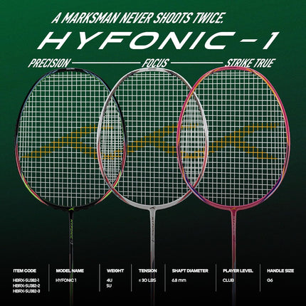 Hundred Hyfonic-1 Badminton Racquet
