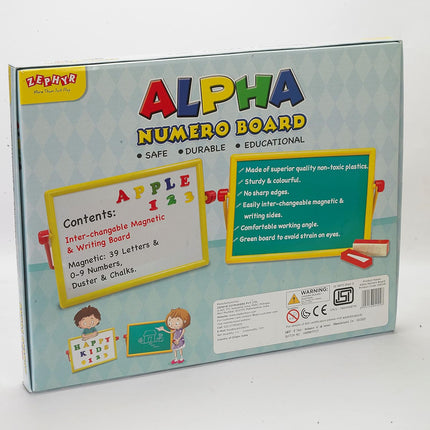 Zephyr Alpha Numero Board