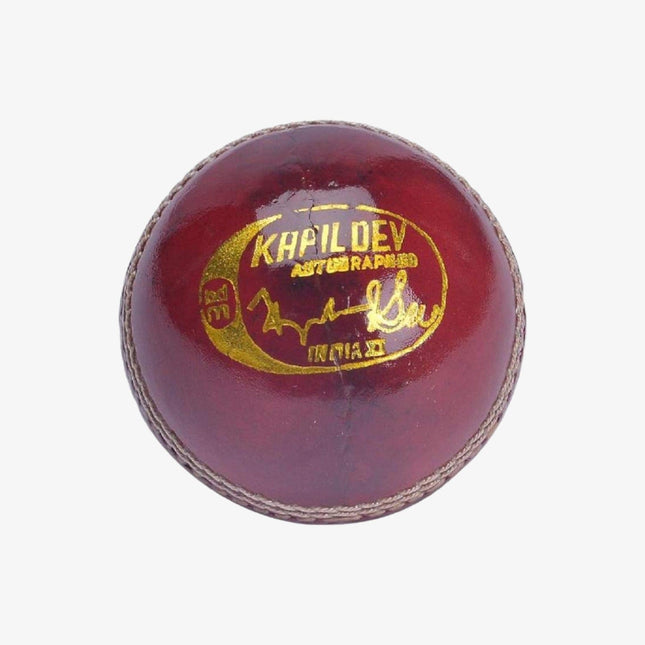 BDM Player Auto/Kapil Dev Leather Ball