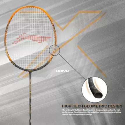 Lining Caliber Li-Ning Badminton Racquet 3D Caliber X Boost – Romjee Sports Llp