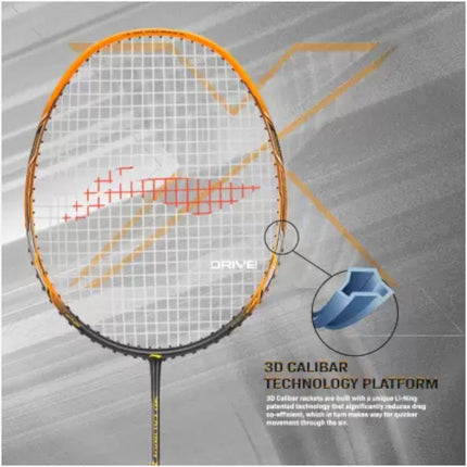 Lining Caliber Li-Ning Badminton Racquet 3D Caliber X Boost – Romjee Sports Llp