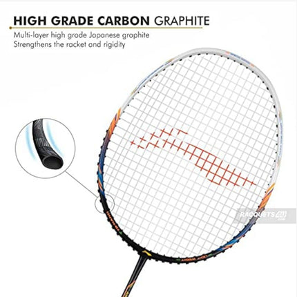 LI-NING Air-Force 80 Lite Black Strung Badminton Racquet