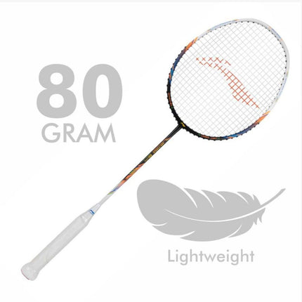 LI-NING Air-Force 80 Lite Black Strung Badminton Racquet