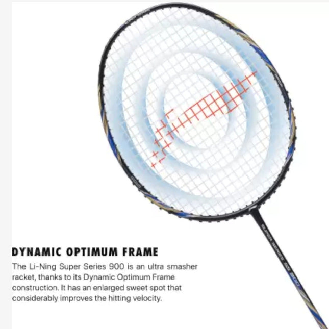 LI-NING Super Series 900 Strung Badminton Racket