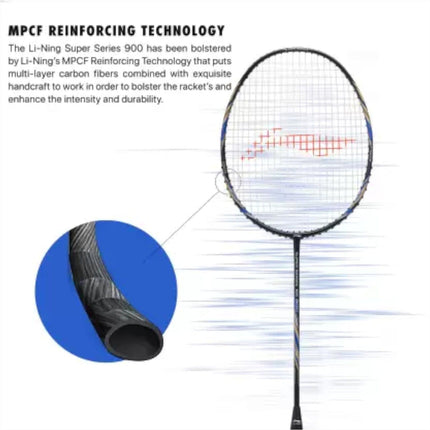 LI-NING Super Series 900 Strung Badminton Racket