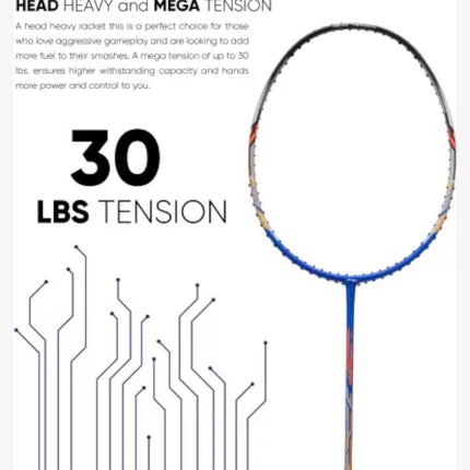 Li-Ning Turbo 99 Strung  Badminton Racket