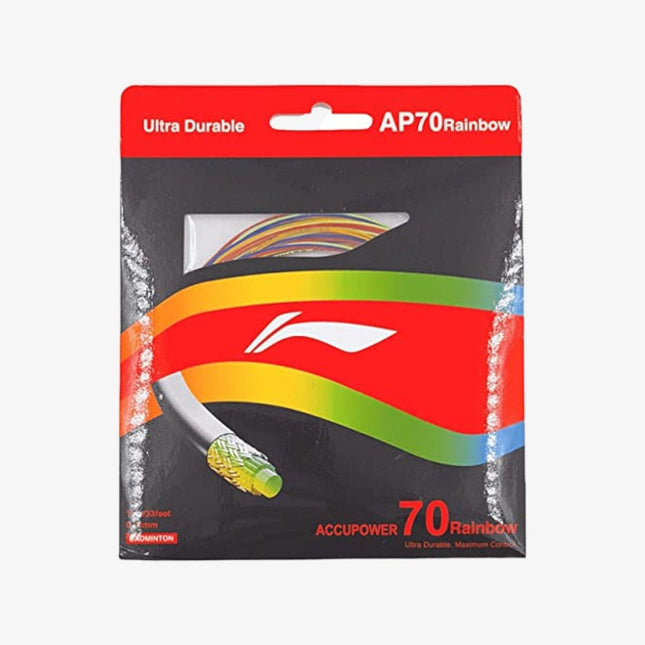 Li-Ning Badminton String AP70 Rainbow