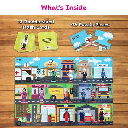 Happy Hands Jigsaw Jumble Community Helpers