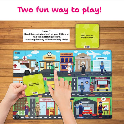 Happy Hands Jigsaw Jumble Community Helpers